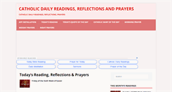 Desktop Screenshot of catholicreadings.org