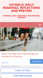 Mobile Screenshot of catholicreadings.org